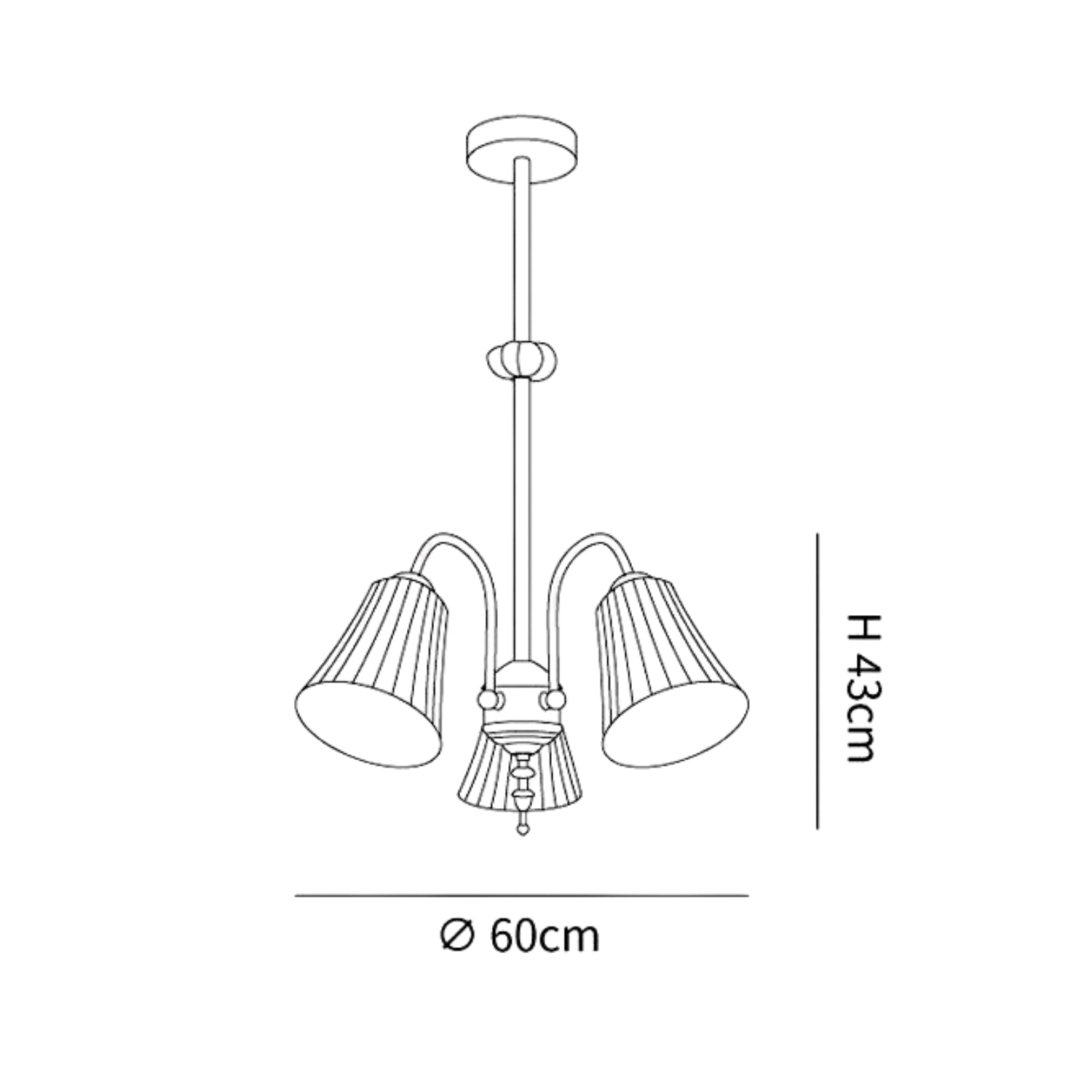 Cromeniz Plafondlamp