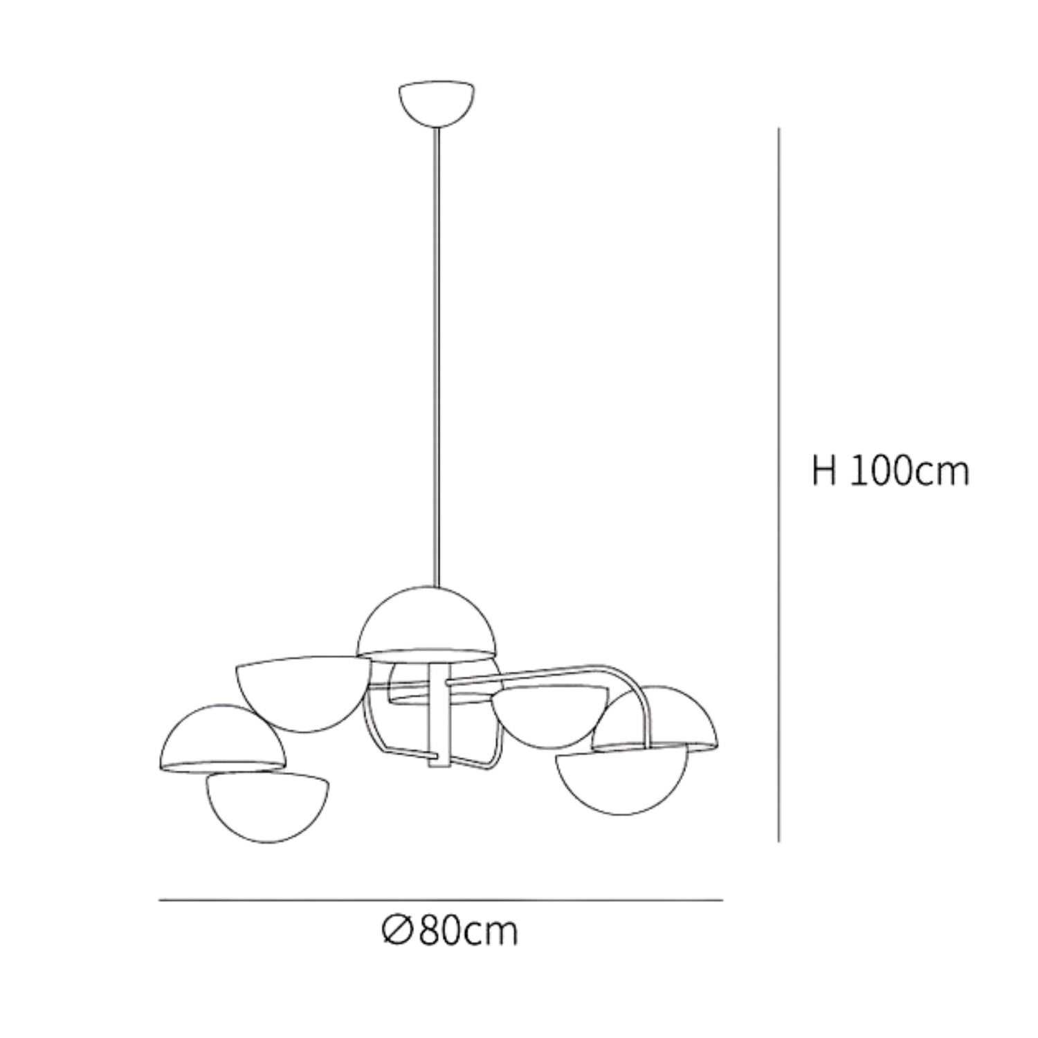 Pentagea Plafondlamp
