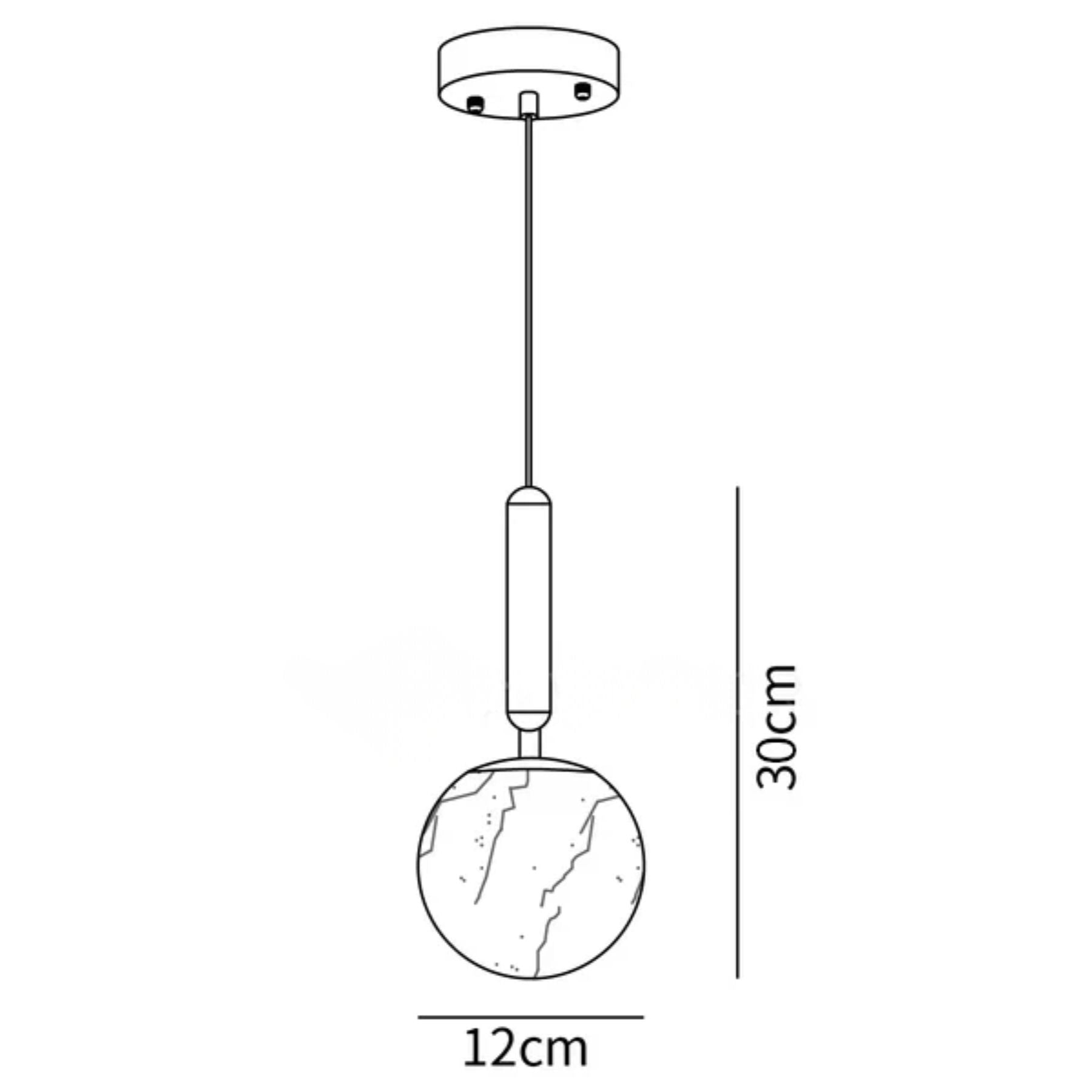 Baselo Albasten Hanglamp