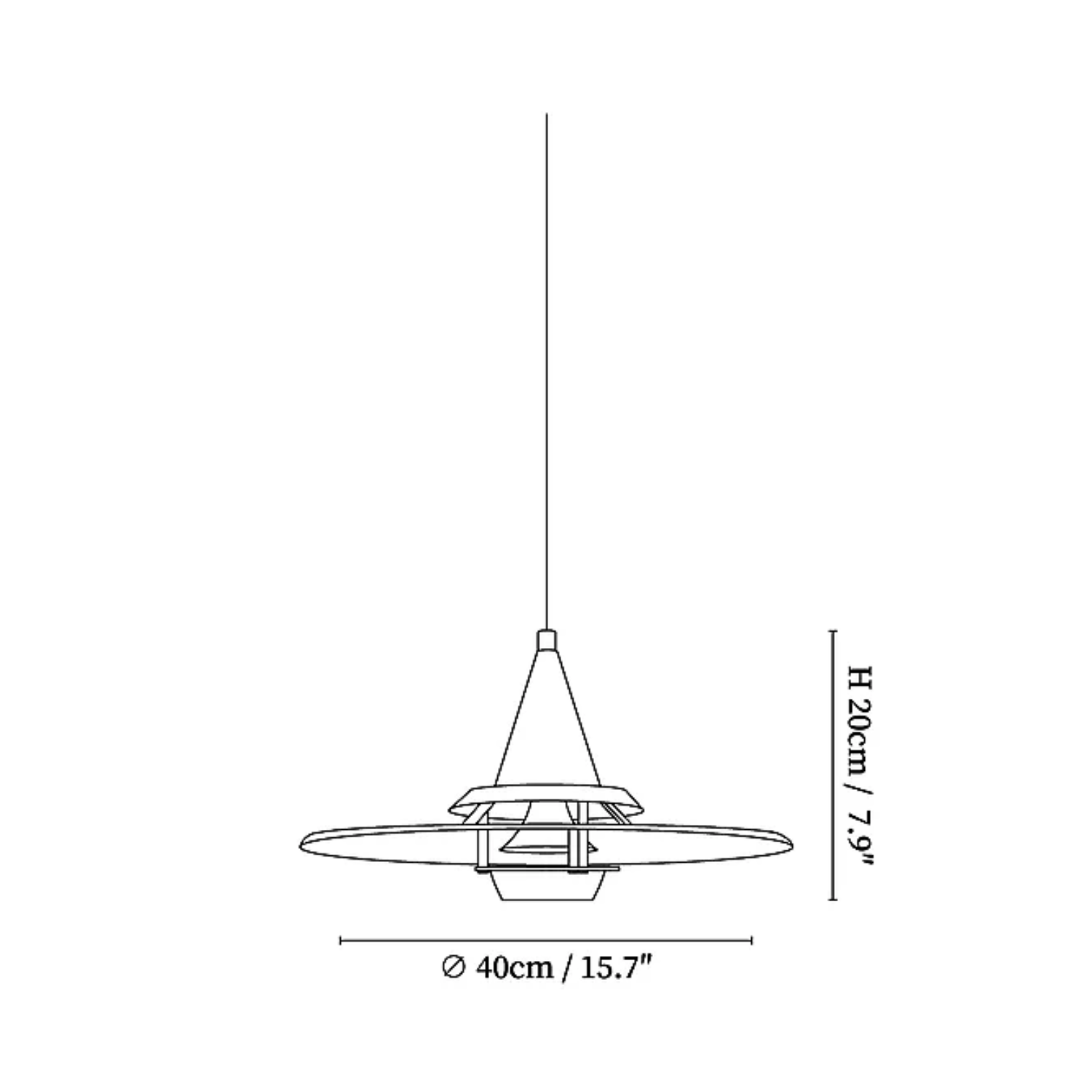 Nemosa Disc Hanglamp