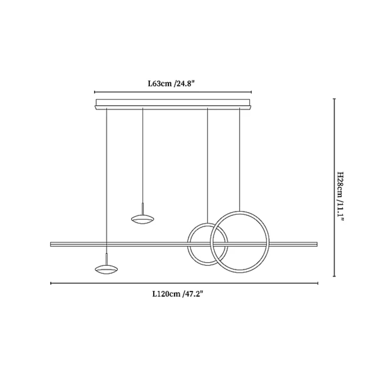 Kel Geomatrische Hanglamp