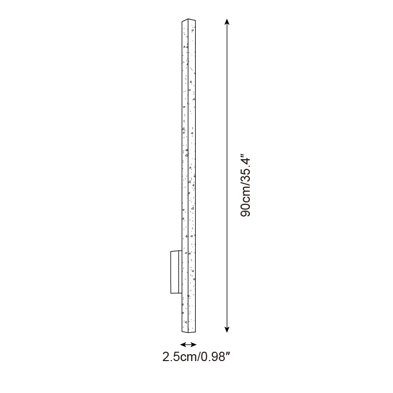 Lesica Natuursteen Wandlamp