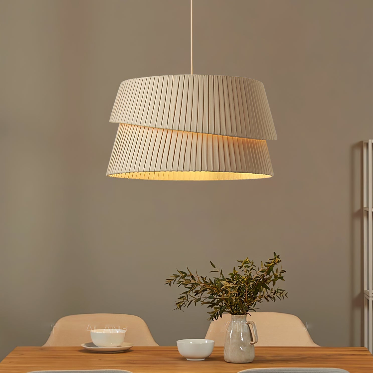 Melo Twist Japandi Hanglamp