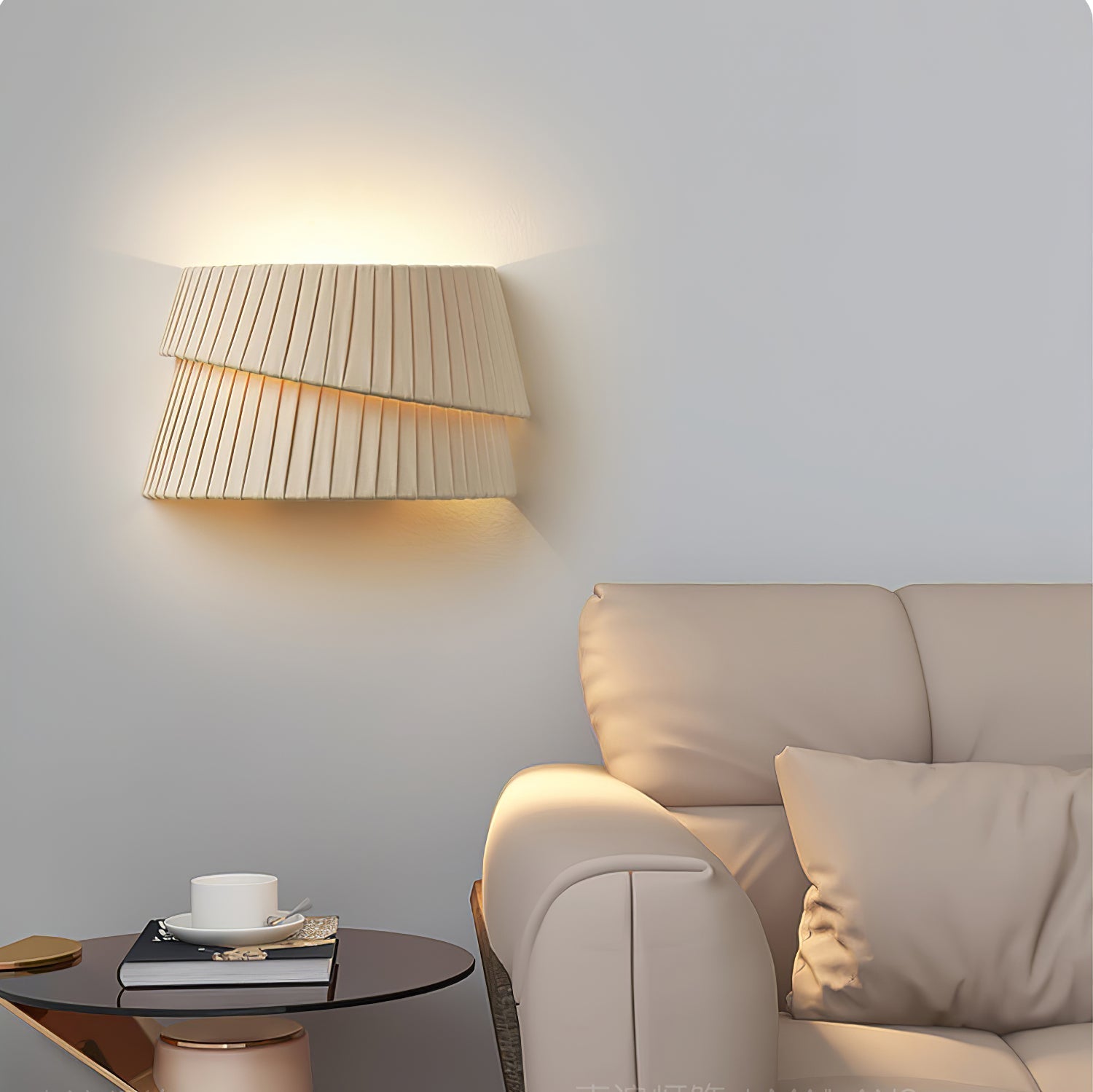 Melo Twist Japandi Wandlamp