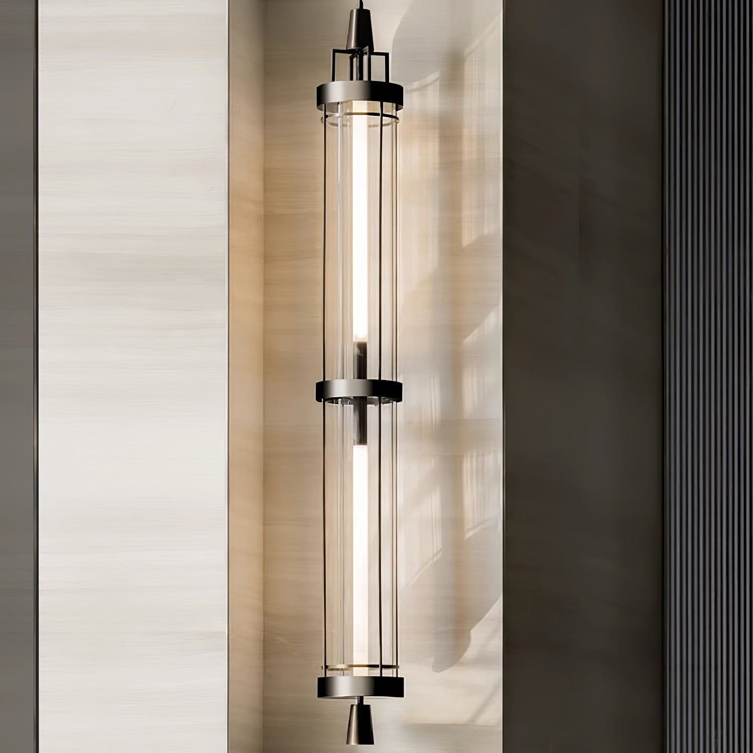 Vorena Verticale Wandlamp