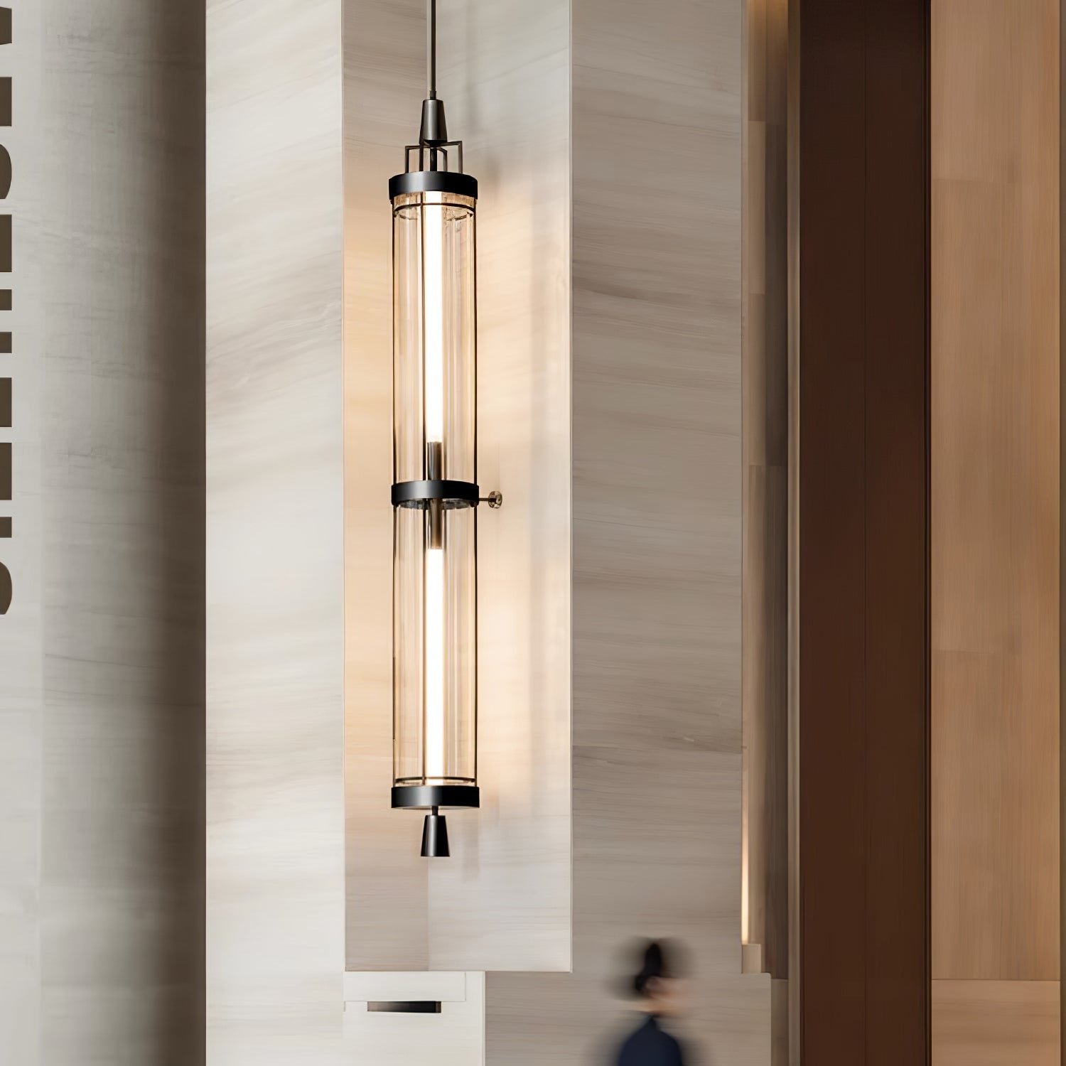 Vorena Verticale Wandlamp