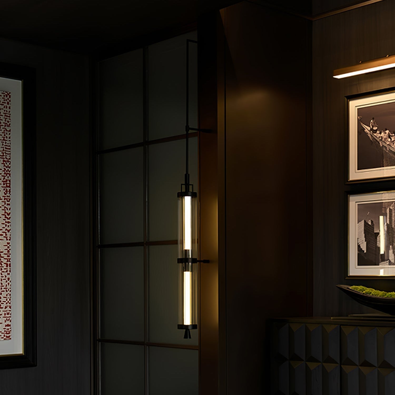 Vorena Verticale Wandlamp