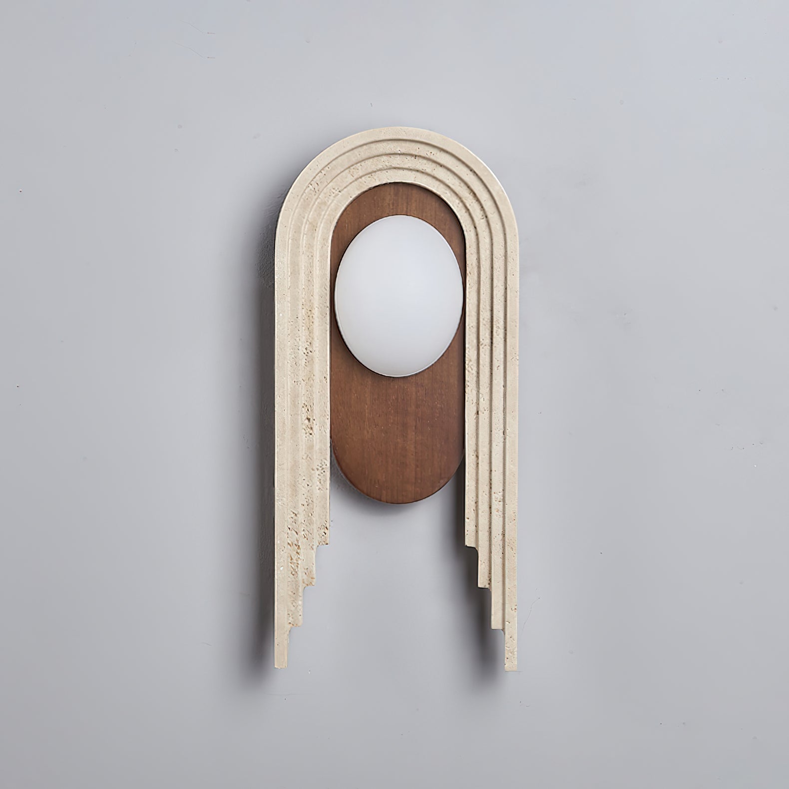 Belva Travertijnen Wandlamp