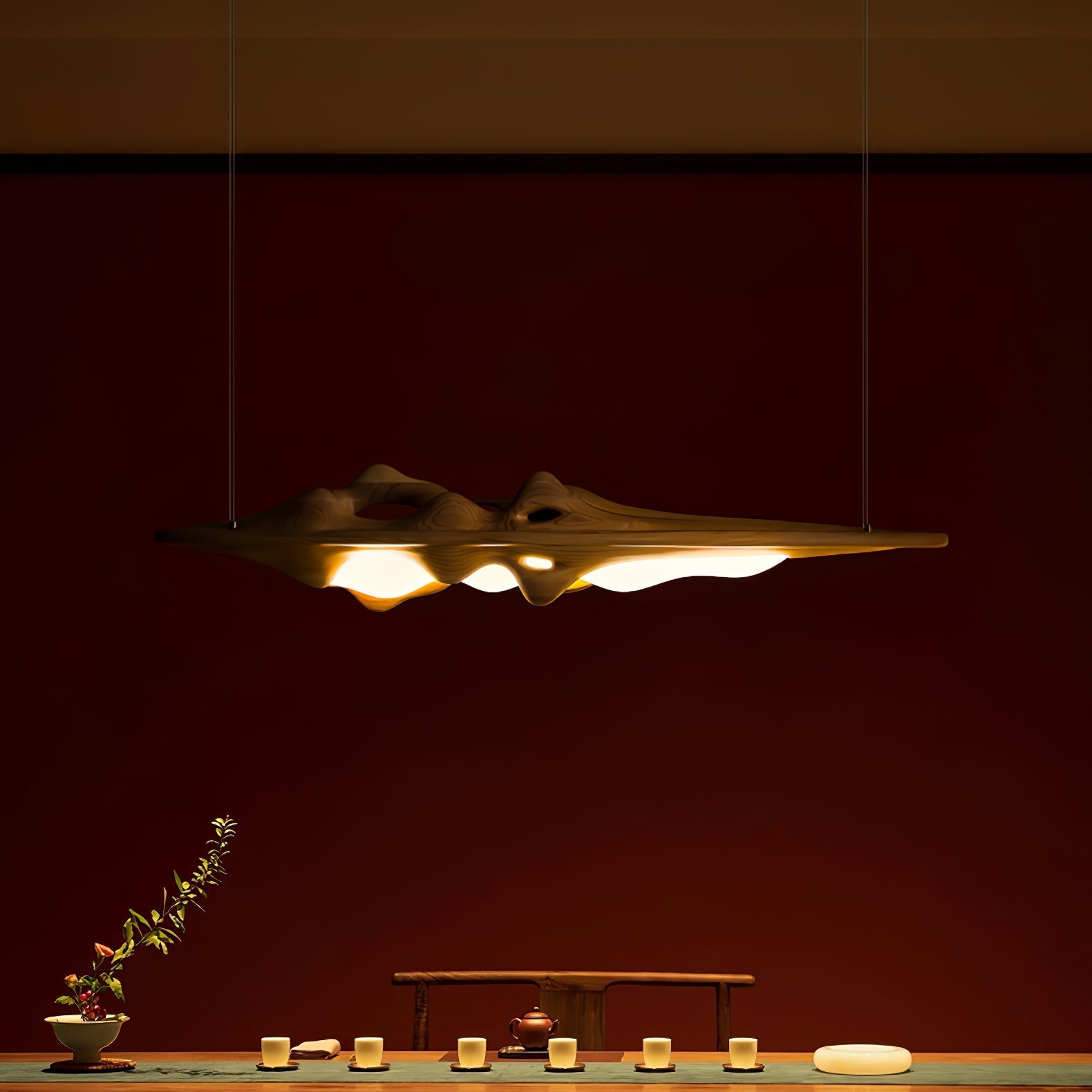 Diforaze Houten Design Hanglamp