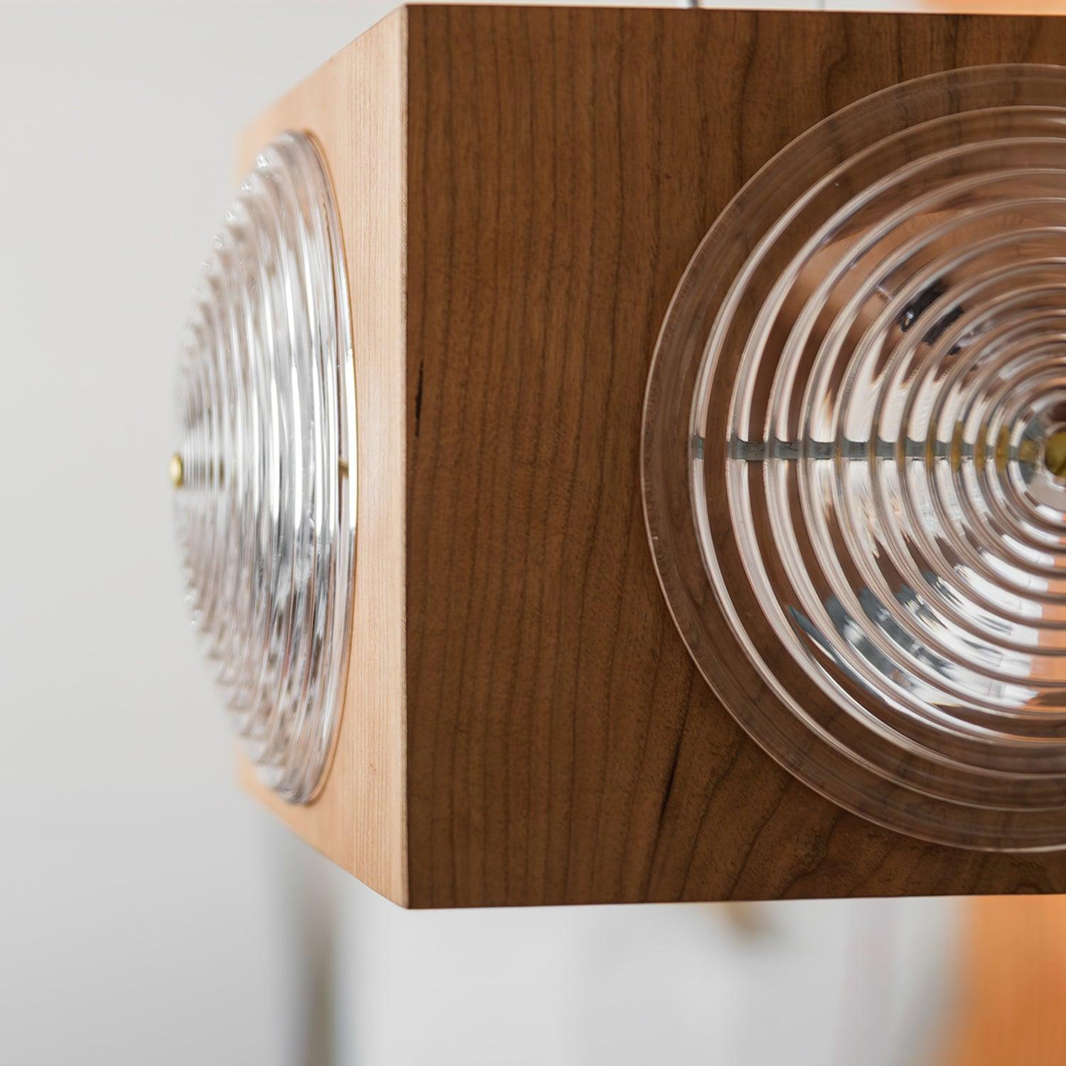Houten Vintage Camera  Hanglamp