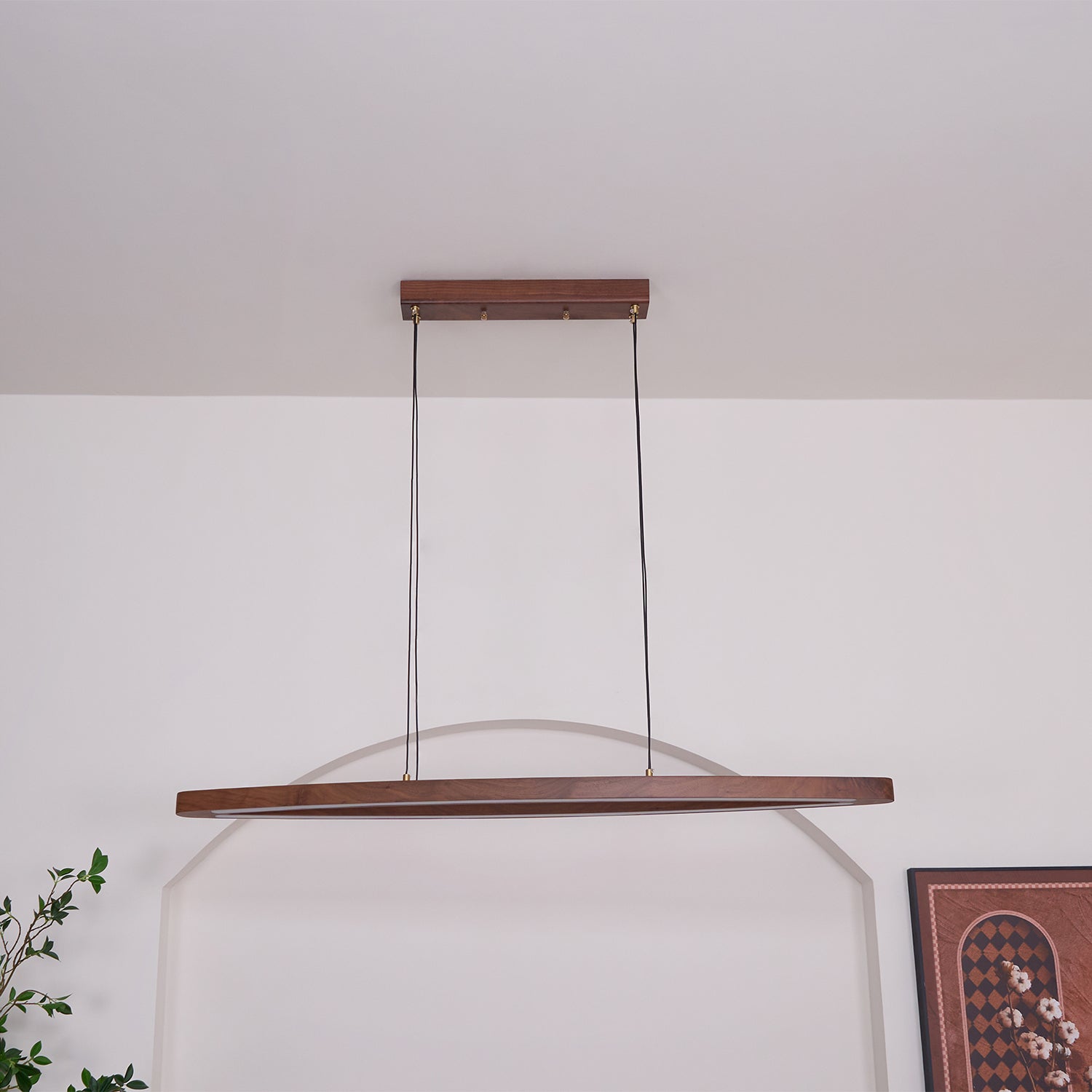 Veluzon Japandi Stijl Hanglamp