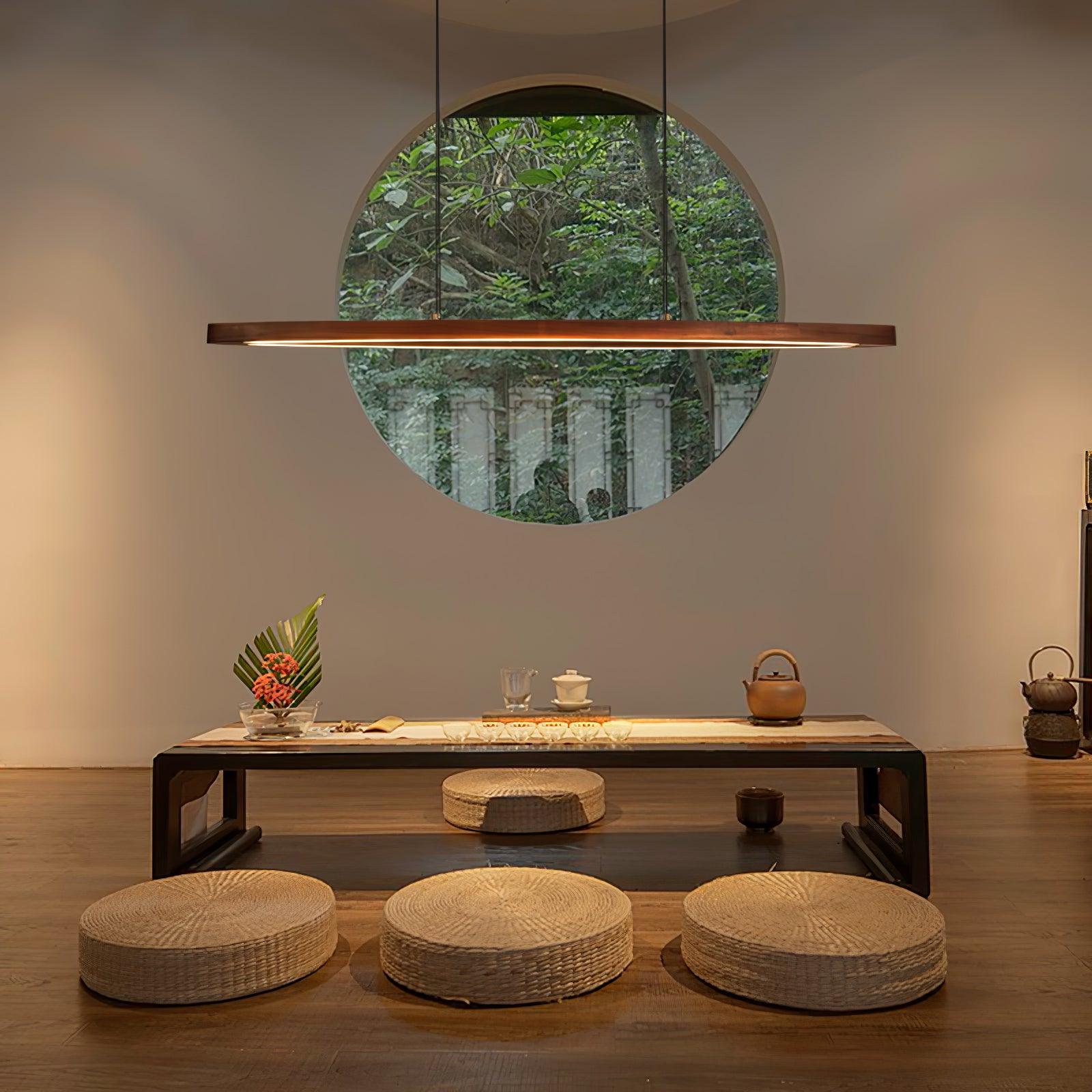 Veluzon Japandi Stijl Hanglamp