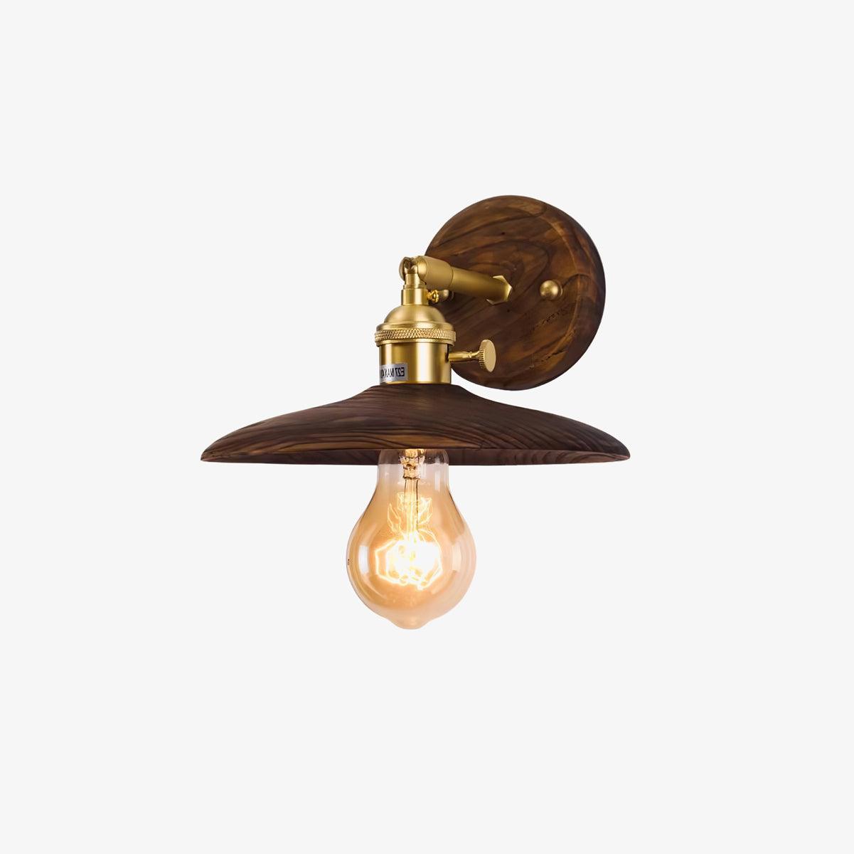 Coniwa Houten Wandlamp