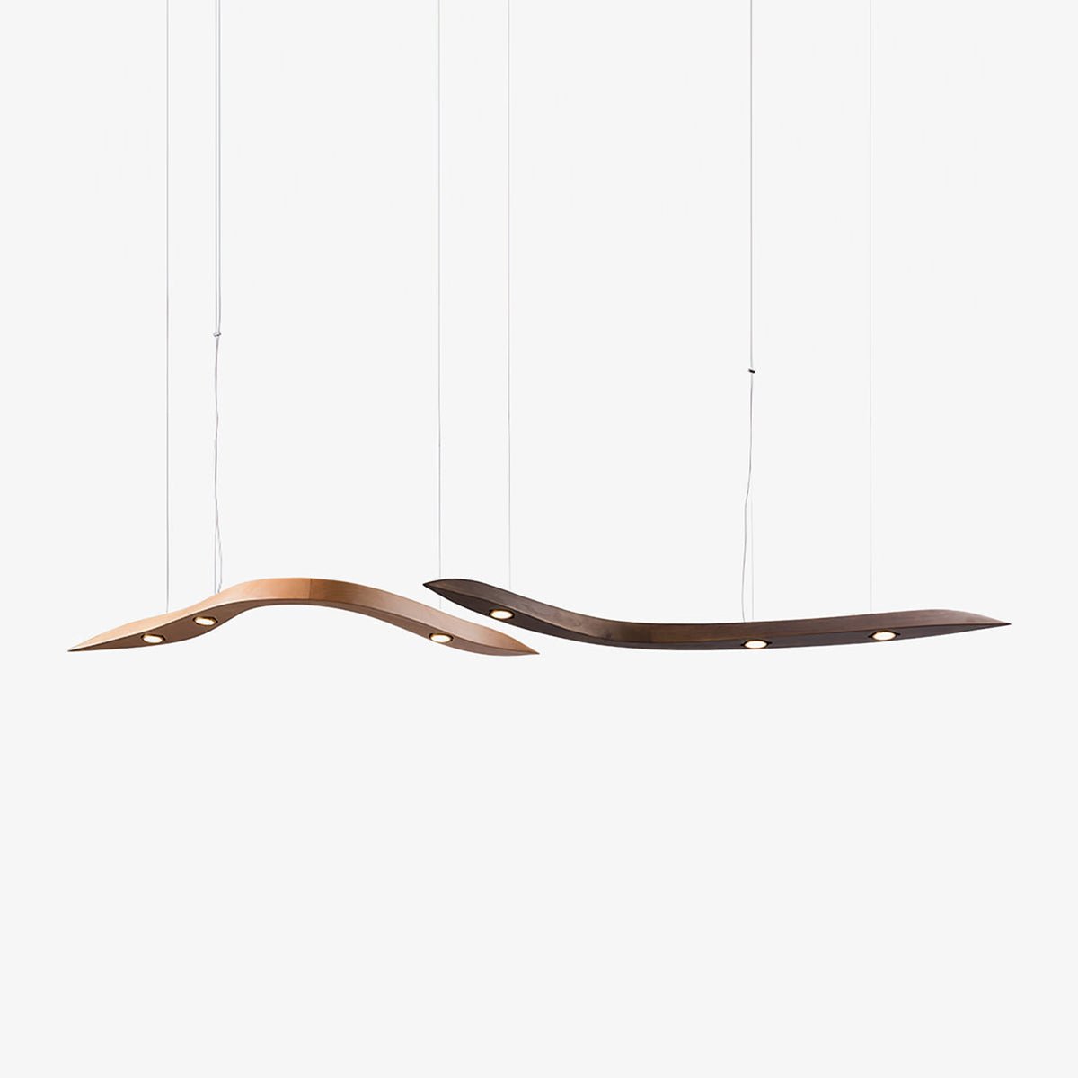Weloma Wave Houten Hanglamp