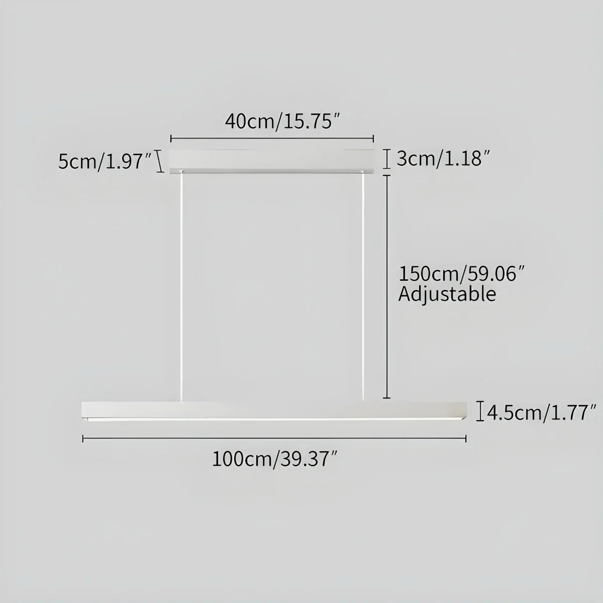 Ceylano Lineaire Hanglamp