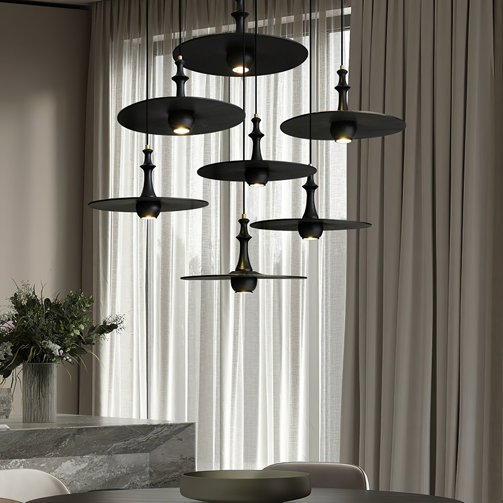 Spindu Houten Hanglamp