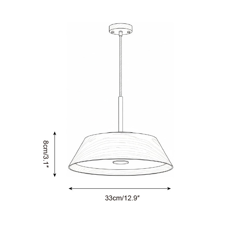 Wavone Japandi Stijl Hanglamp