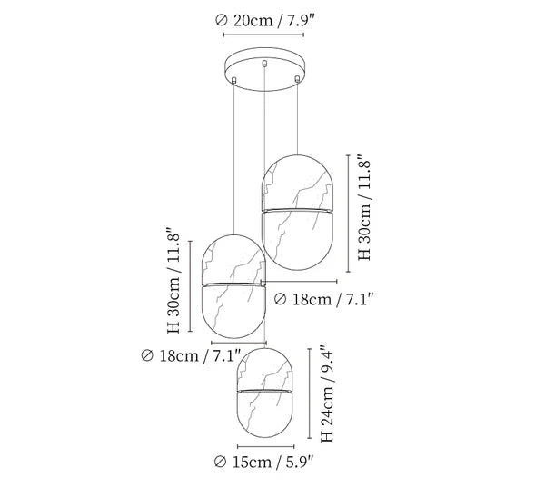 Zelano Hanglamp