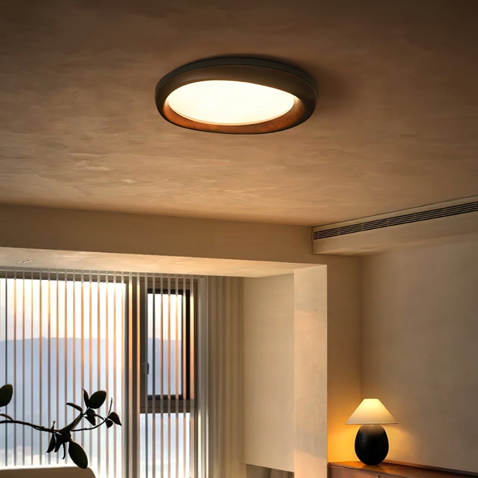 Besca Houten Plafondlamp