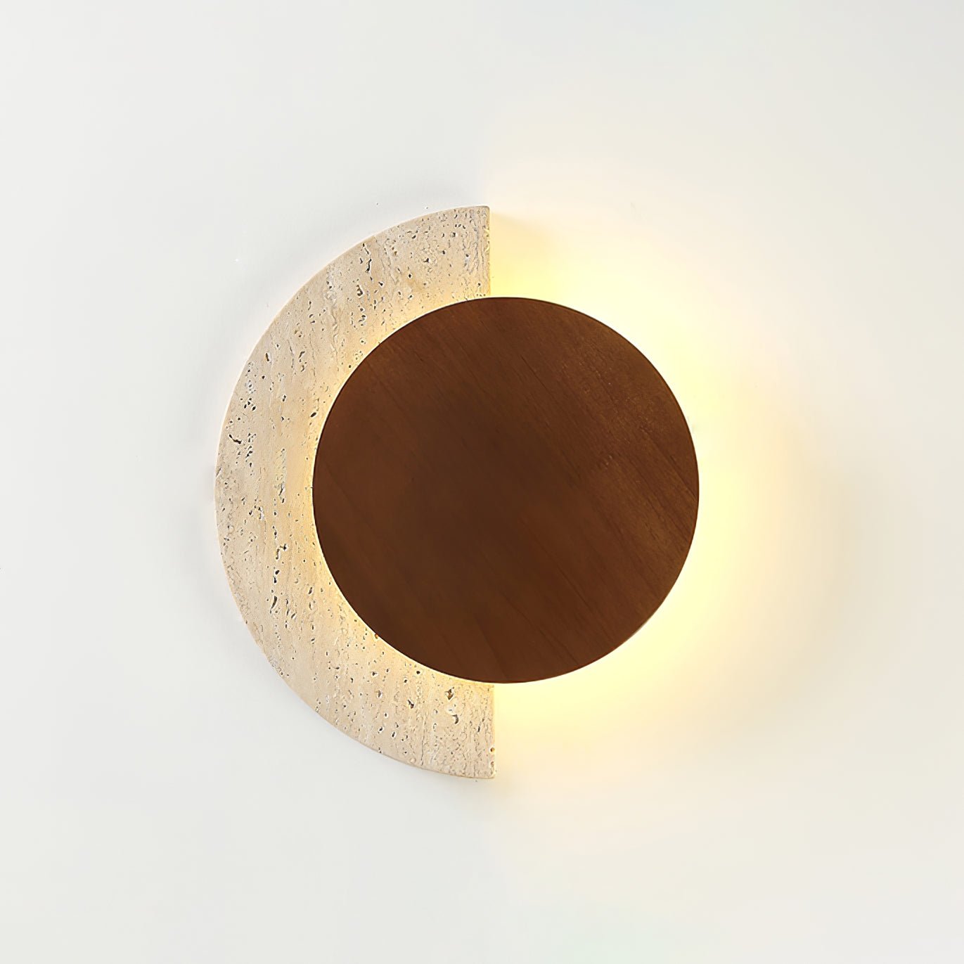 Hesco Travertijnen Wandlamp