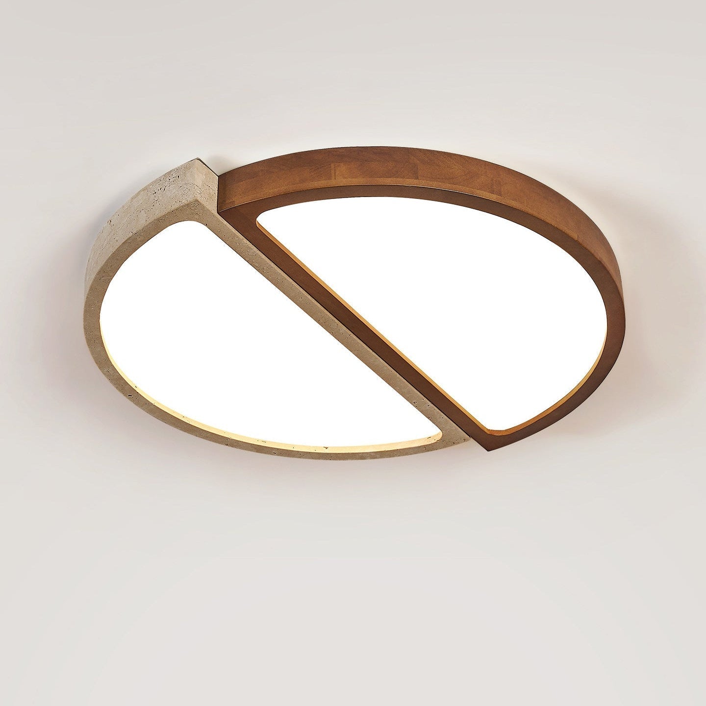 Zyresca Travertijnen Plafondlamp