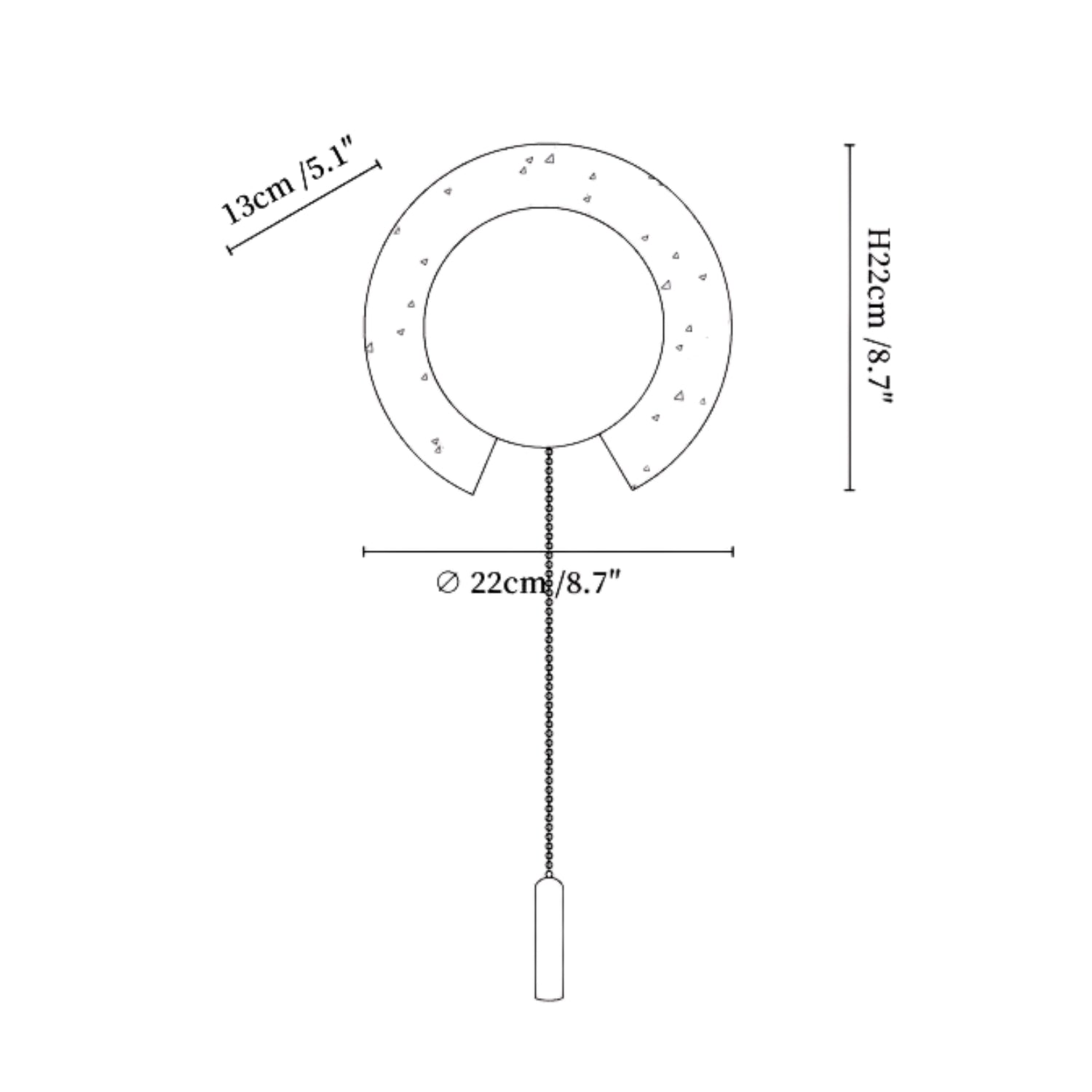 Scocenys Wandlamp