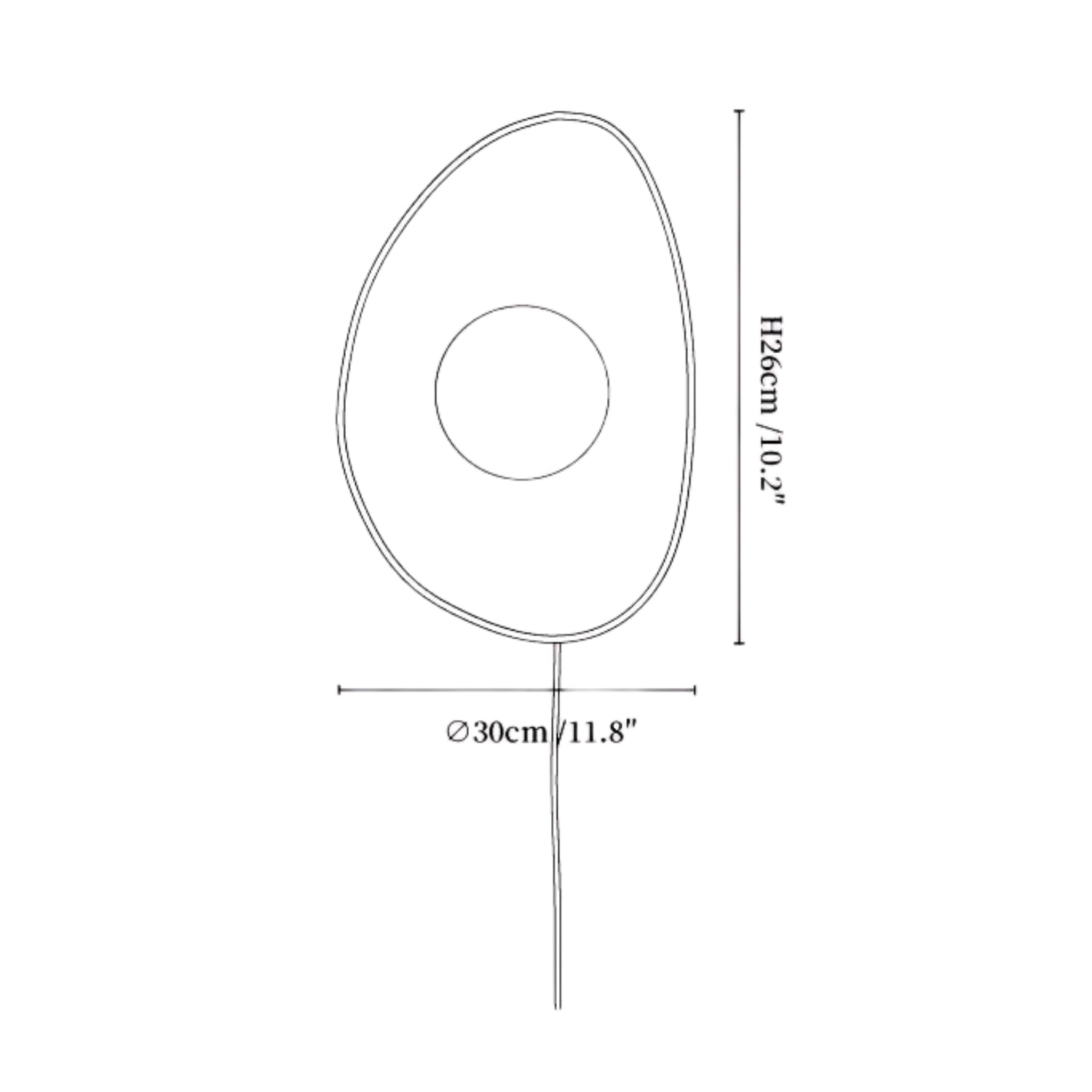 Podene Wandlamp