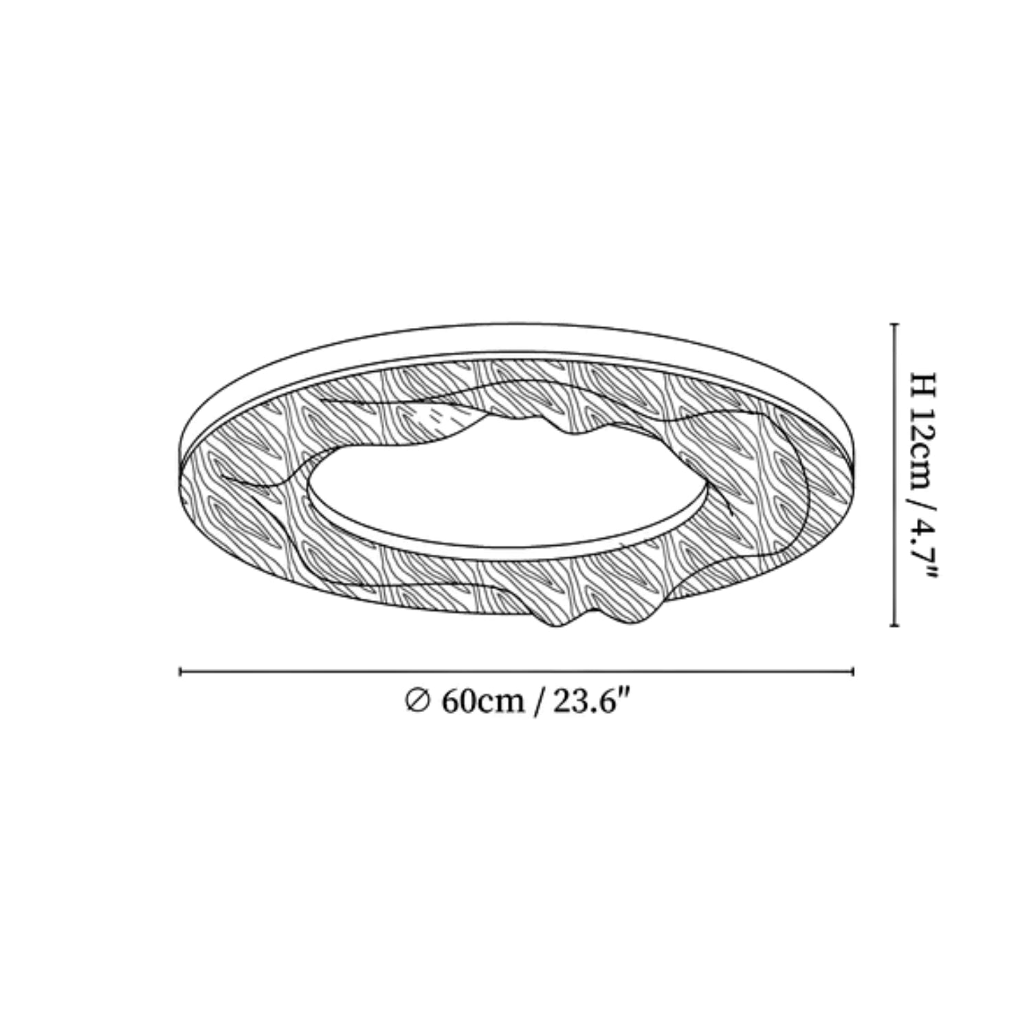 Craete Houten Plafondlamp