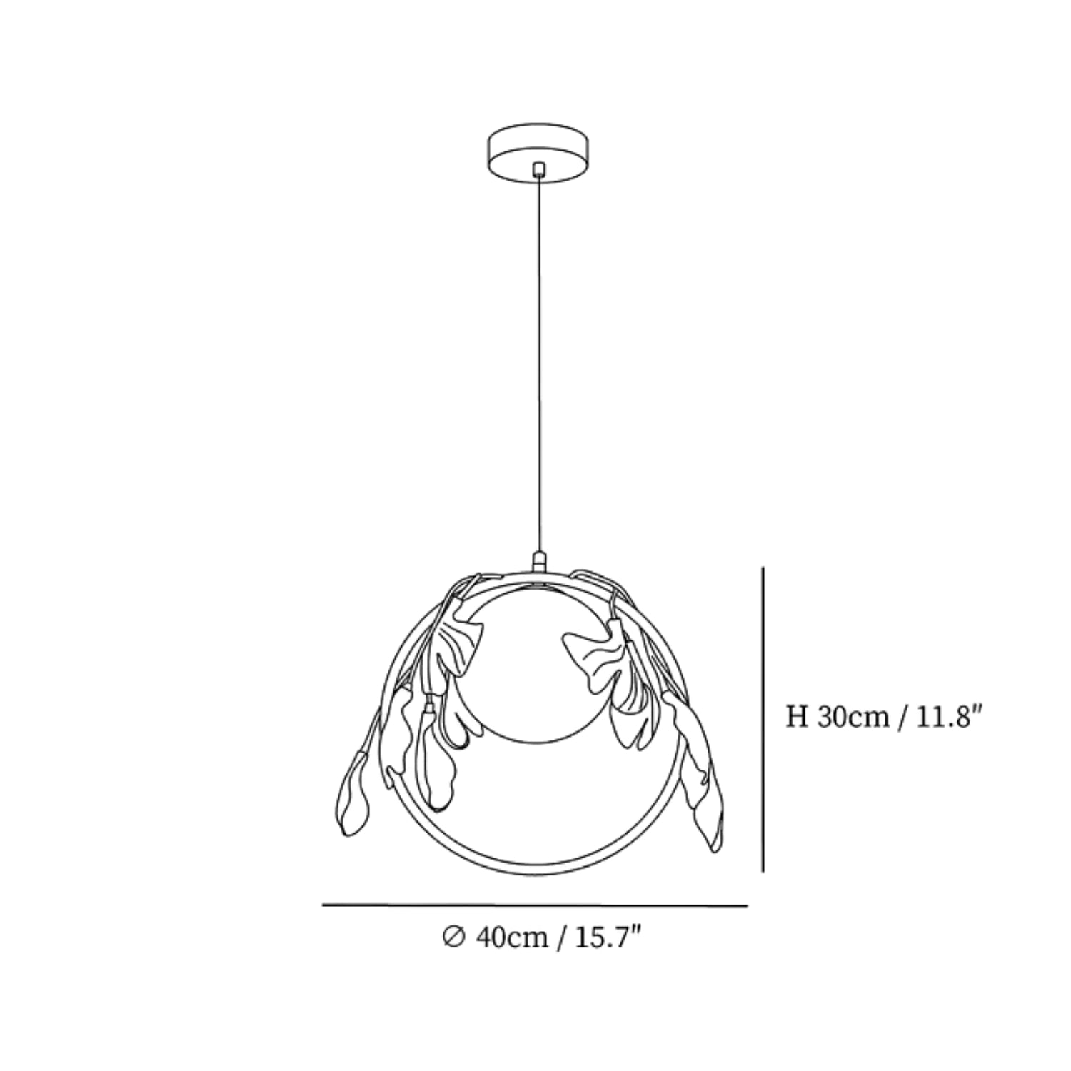 Gengo Fower Hanglamp