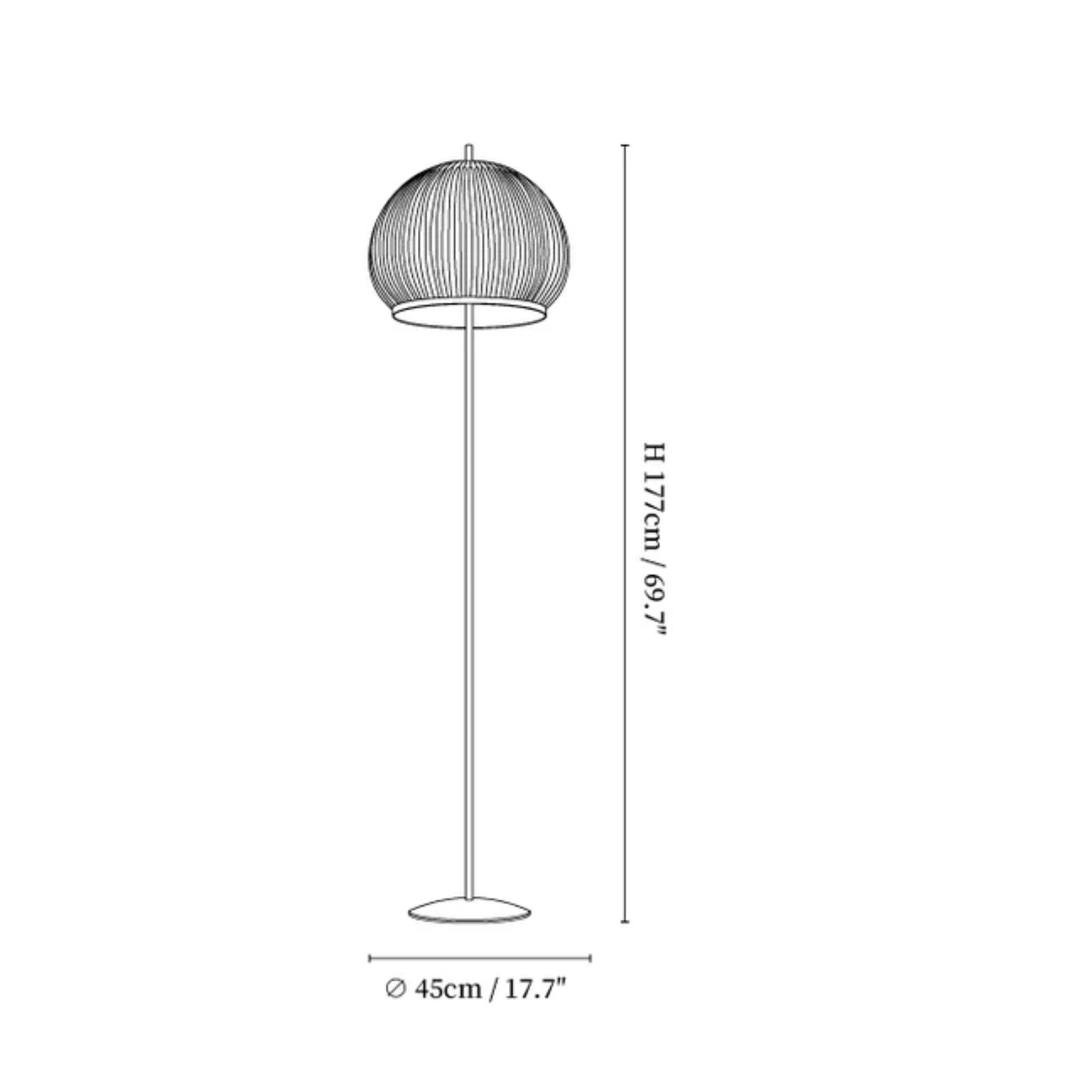 Mirelo Japandi Vloerlamp